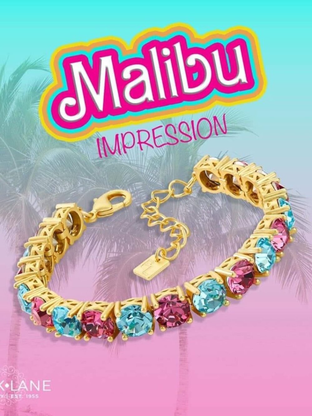 Park Lane Malibu Impression Tennis Bracelet